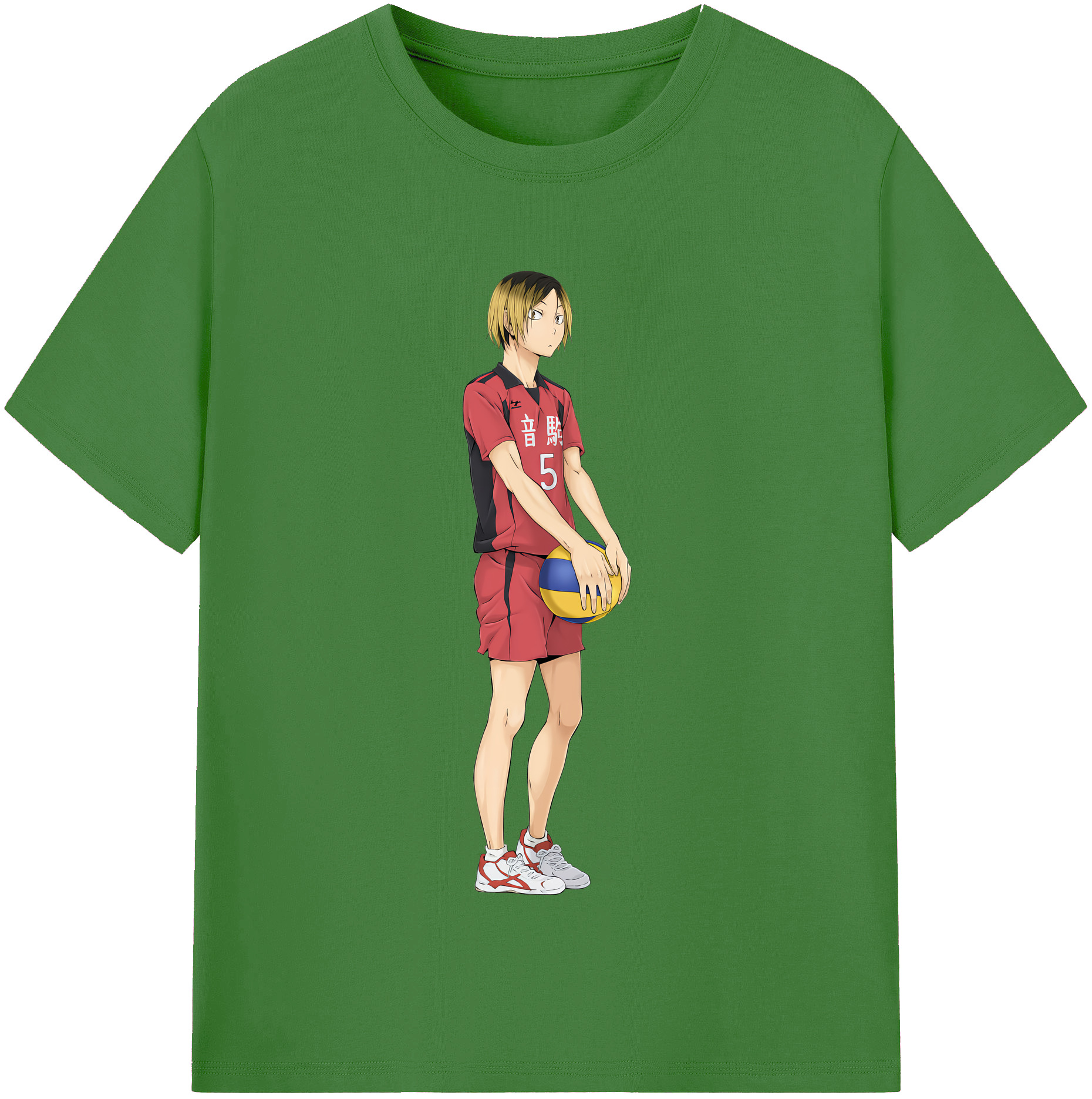 （画像用） ハイキュー!! Haikyu!! レディースカジュアルプリントTシャツ（綿100％）